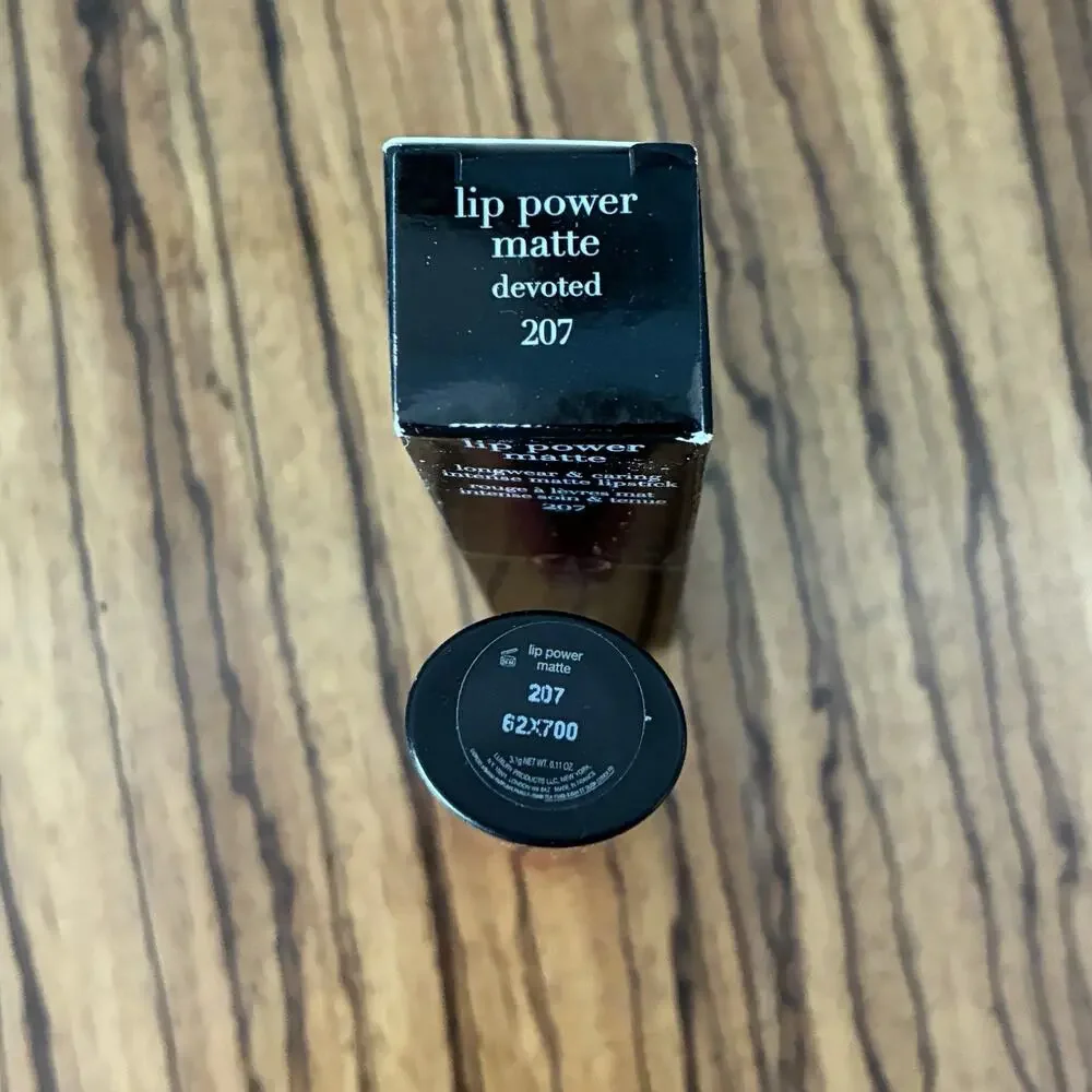 Giorgio Armani Lip Power Longwear & Caring Intense Matte Lipstick 207 Devoted